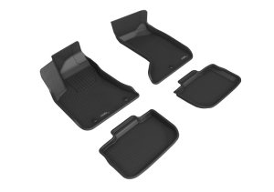 Chrysler 300 Floor Mats - Front and Rear - 3D MAXpider - KAGU Series - Black - `11-`23